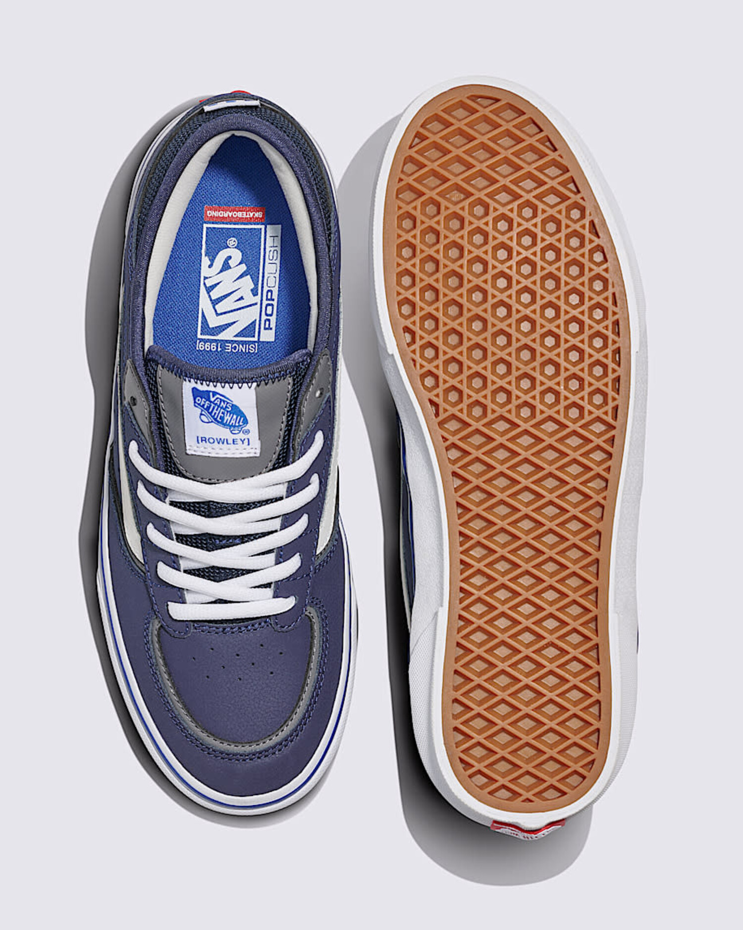 Vans Skate Rowley 25Th (Mens) | Navy/White - The Drop Rideshop