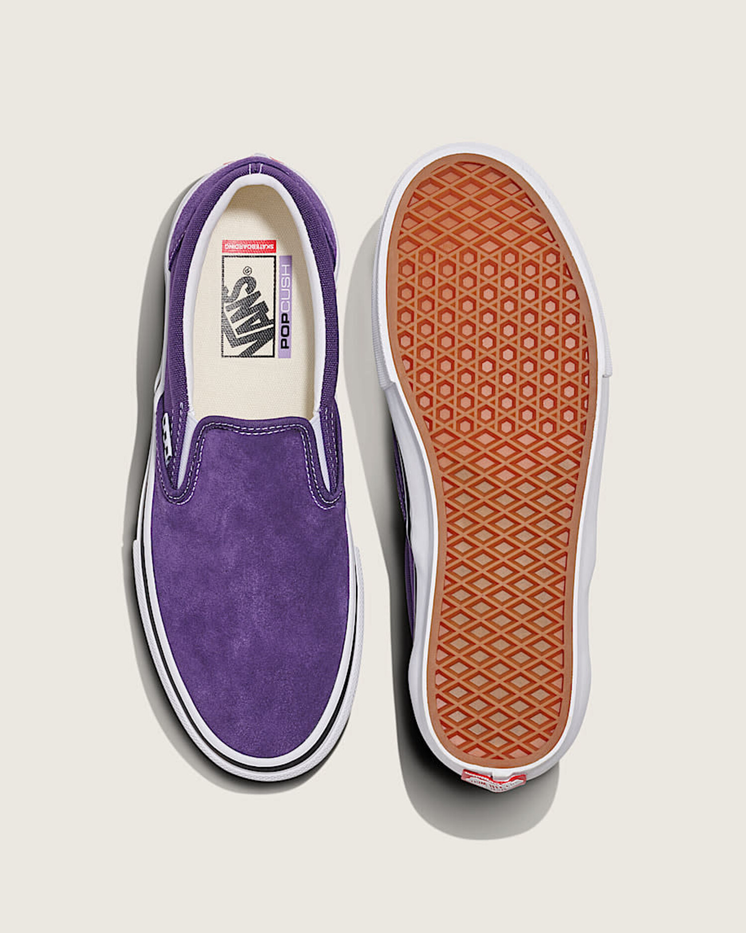 Vans Skate Slip-On (Mens) | Purple/Black - The Drop Rideshop