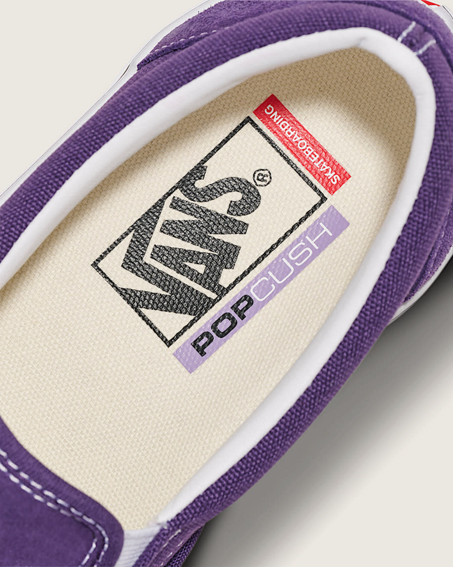 Vans Skate Slip-On (Mens) | Purple/Black - The Drop Rideshop