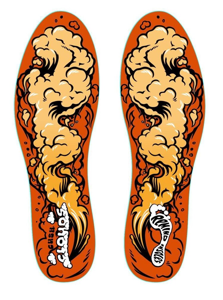 REMIND Remind Cush Impact Mid-High Arch Insoles | Clouds