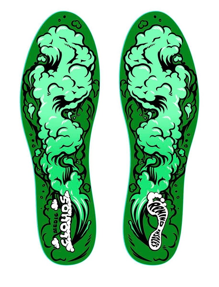 REMIND Remind Medic Impact Mid-High Arch Insoles | Clouds