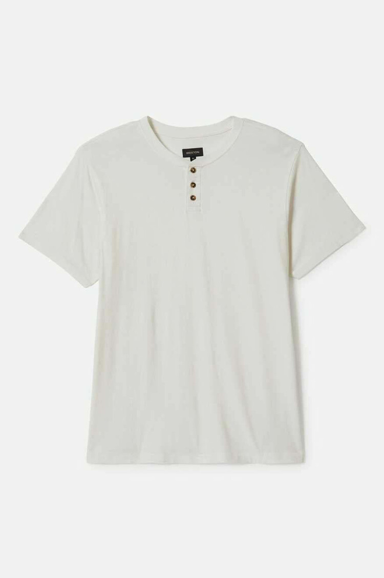Brixton Brixton Vintage Reserve S/S Tee (Mens) | Off White Sol Wash