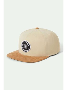 Brixton Brixton Oath Iii Snapback (Mens) | Sand/Light Brown Corduroy