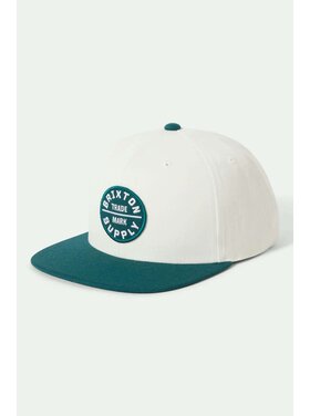 Brixton Brixton Oath Iii Snapback (Mens) | Off White/Night Sage