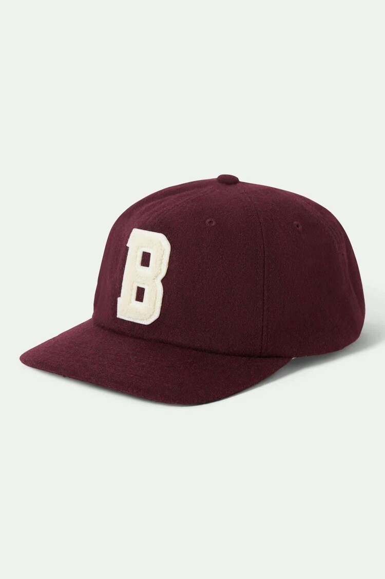 Brixton Brixton Big B Mp Cap (Mens) | Port Textured Wool