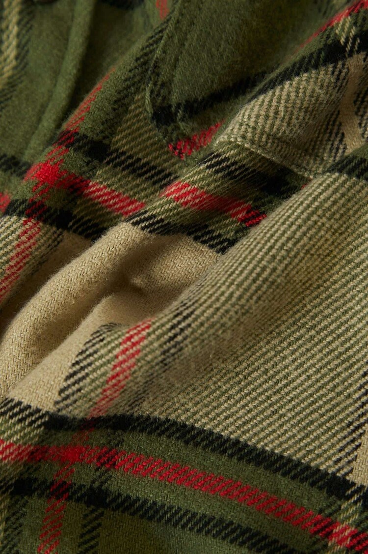 Brixton Brixton Bowery Flannel (Mens) | Wild Green/Elm/Adrenaline Rush