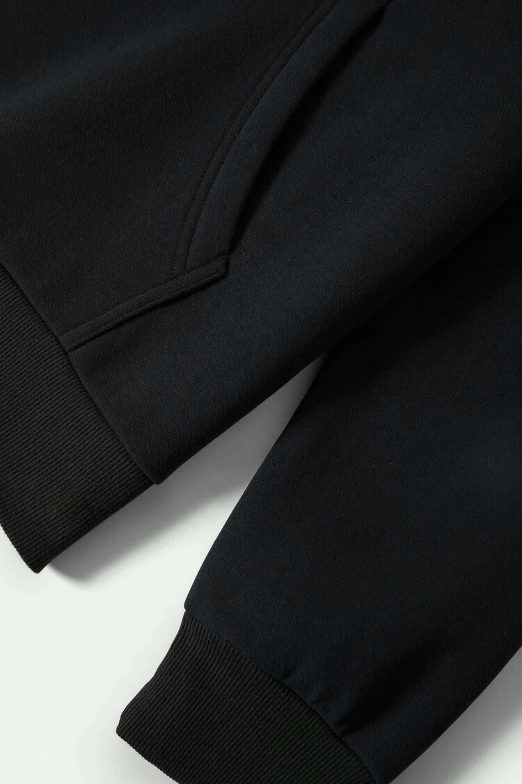 Brixton Brixton Woodburn Label Hoodie (Mens) | Black