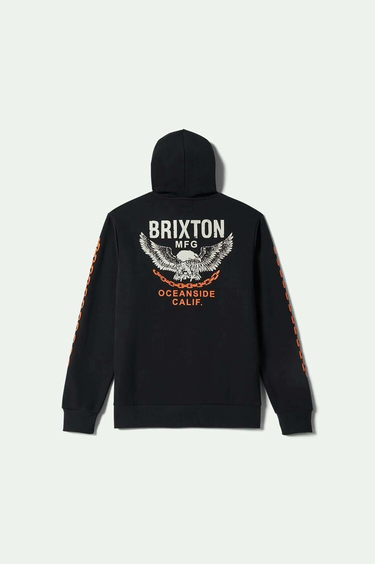 Brixton Brixton Waller Hoodie (Mens) | Black