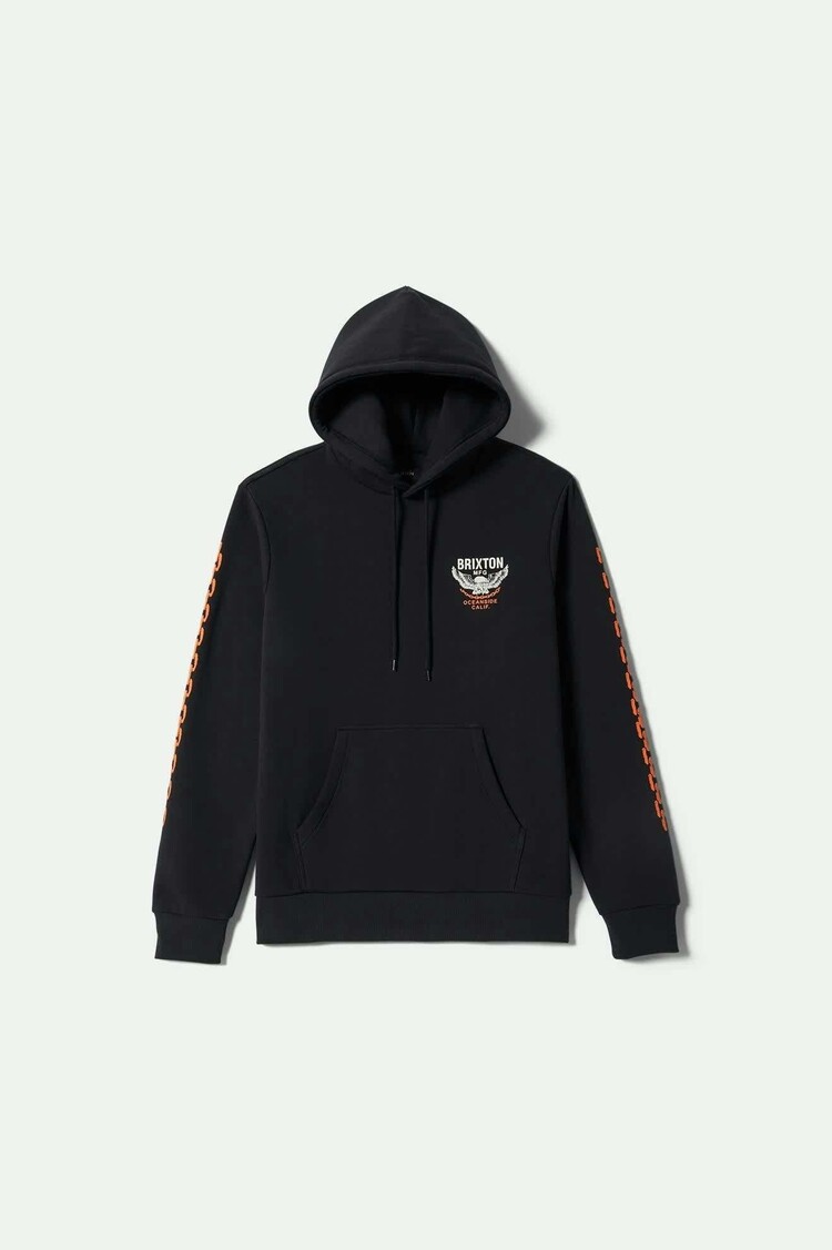 Brixton Brixton Waller Hoodie (Mens) | Black