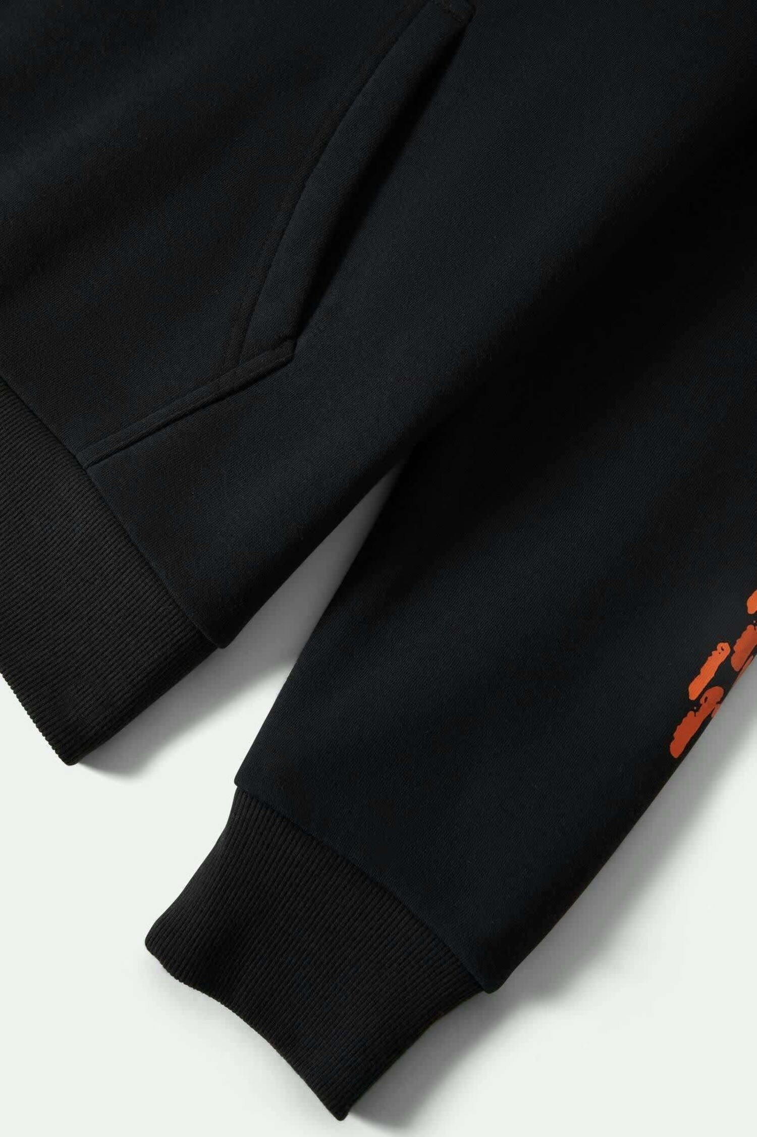 Brixton Waller Hoodie (Mens) | Black - The Drop Rideshop
