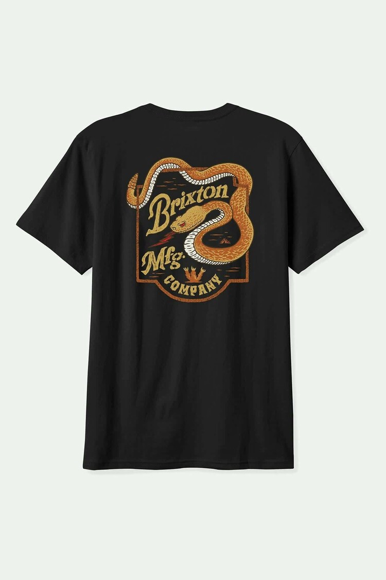 Brixton Brixton Rothwell S/S Tlrt (Mens) | Black