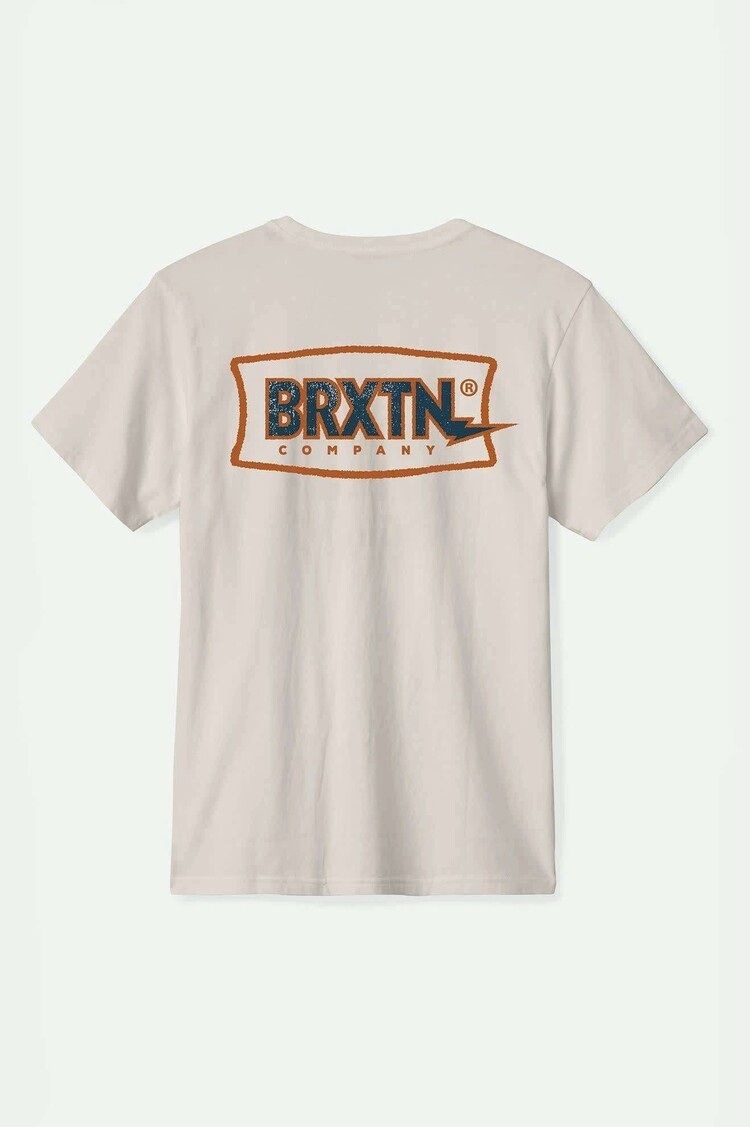Brixton Brixton Lightning S/S Stt (Mens) | Cream