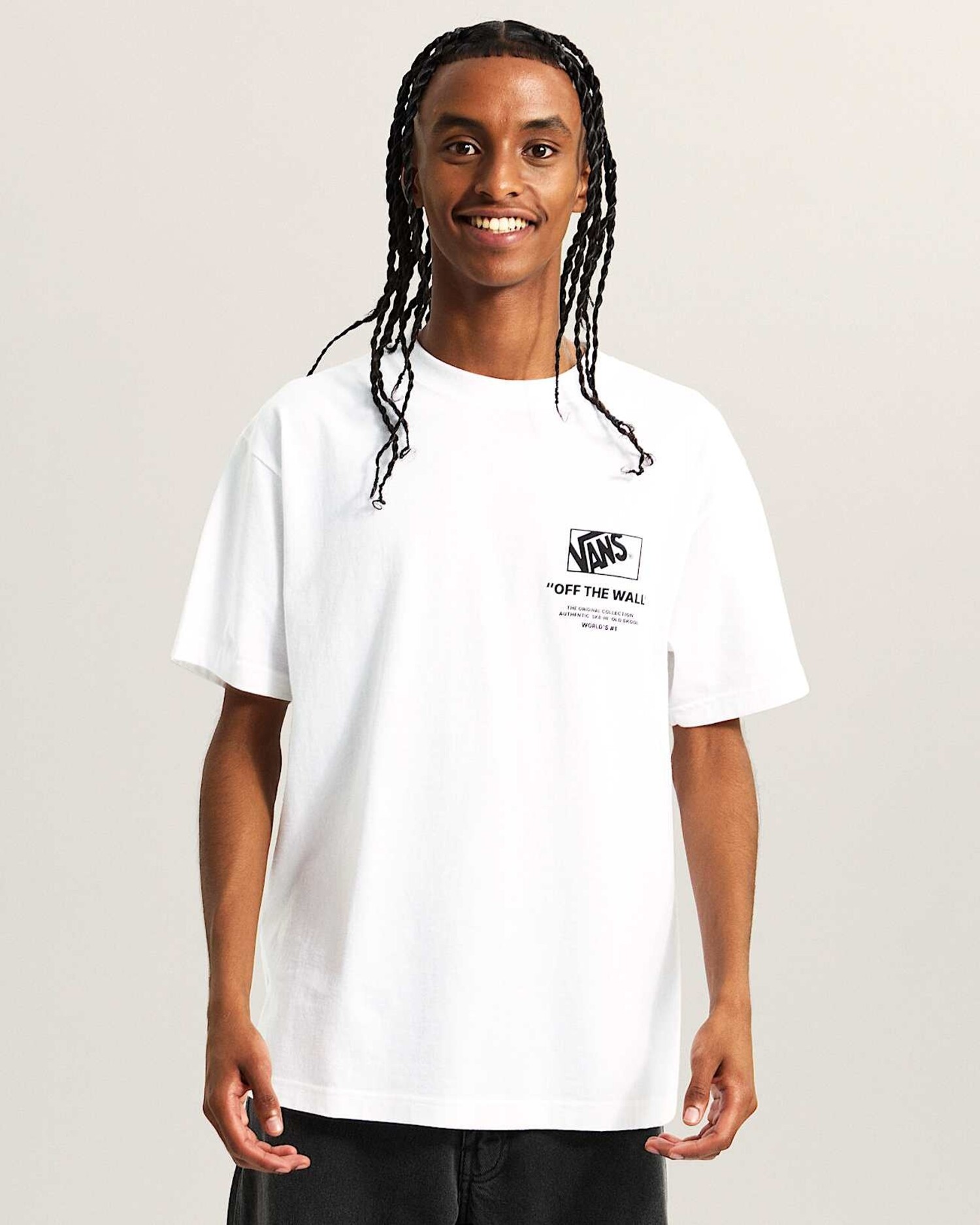 Vans Stockpile Ss (Mens) | White - The Drop Rideshop
