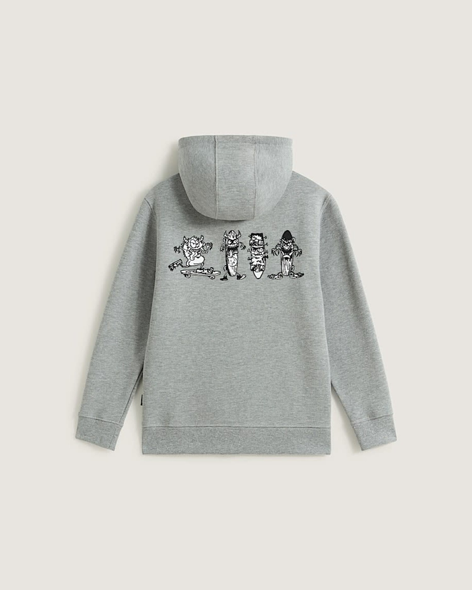Vans Sk8 Posse Full Zip (Youth) | Cement Heather - The Drop Rideshop