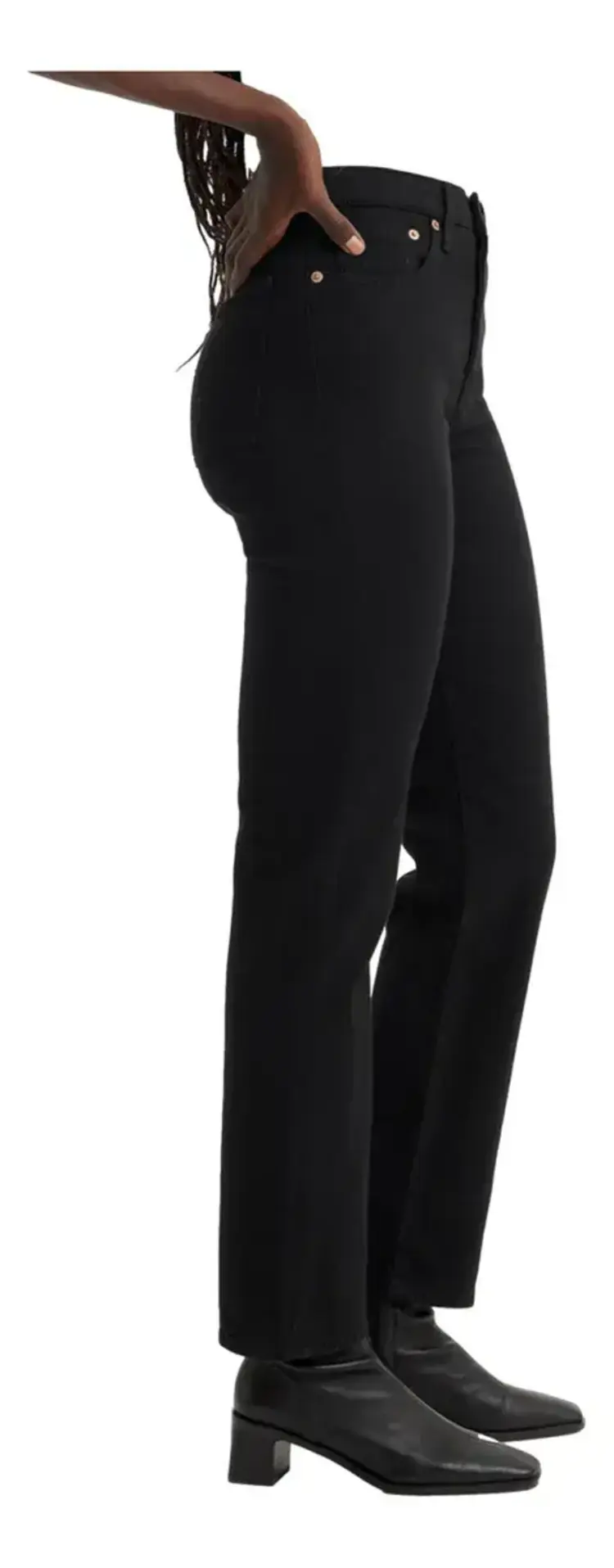 Levis Levis Wedgie Straight (Womens) | Flash Black