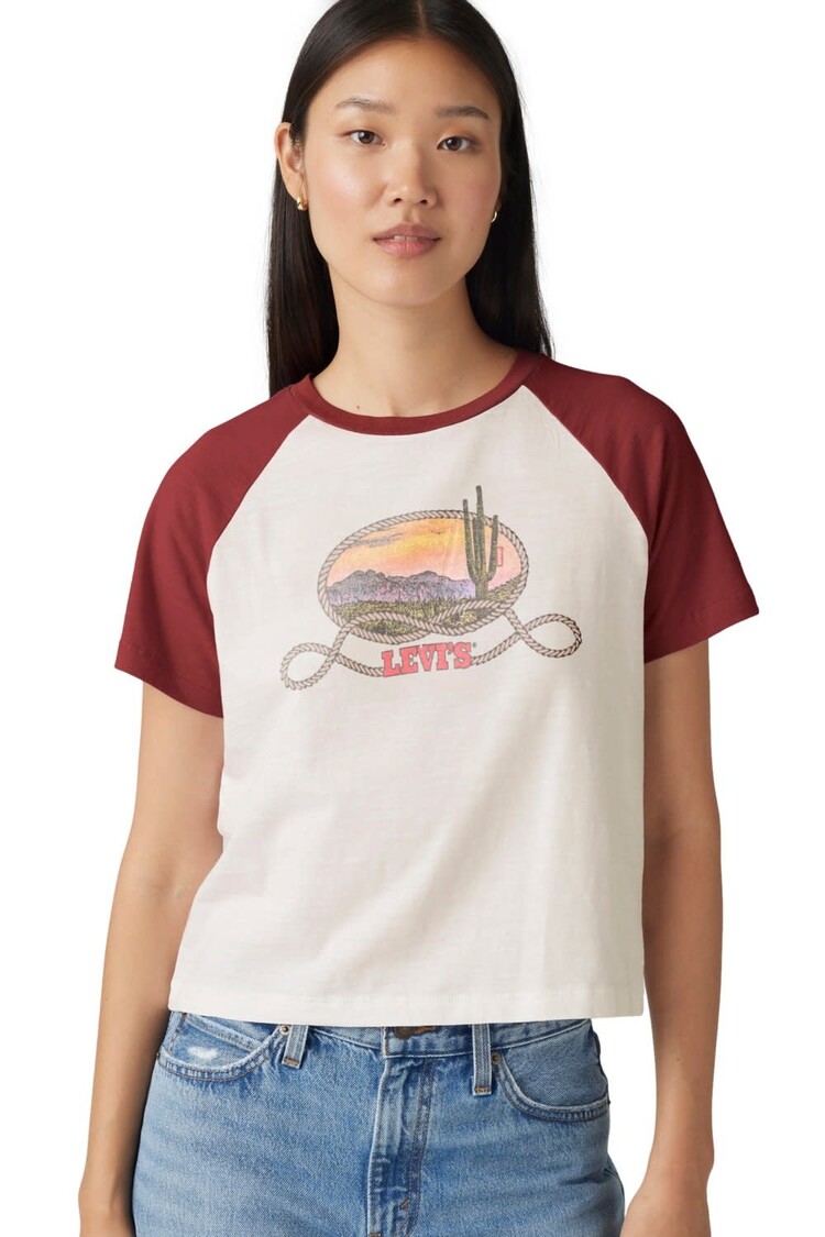 Levis Levis Graphic Game Day Tee (Womens) | Western Archival