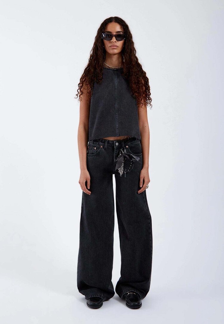 Dr Denim Dr. Denim Rhue Denim (Womens) | Retro Black