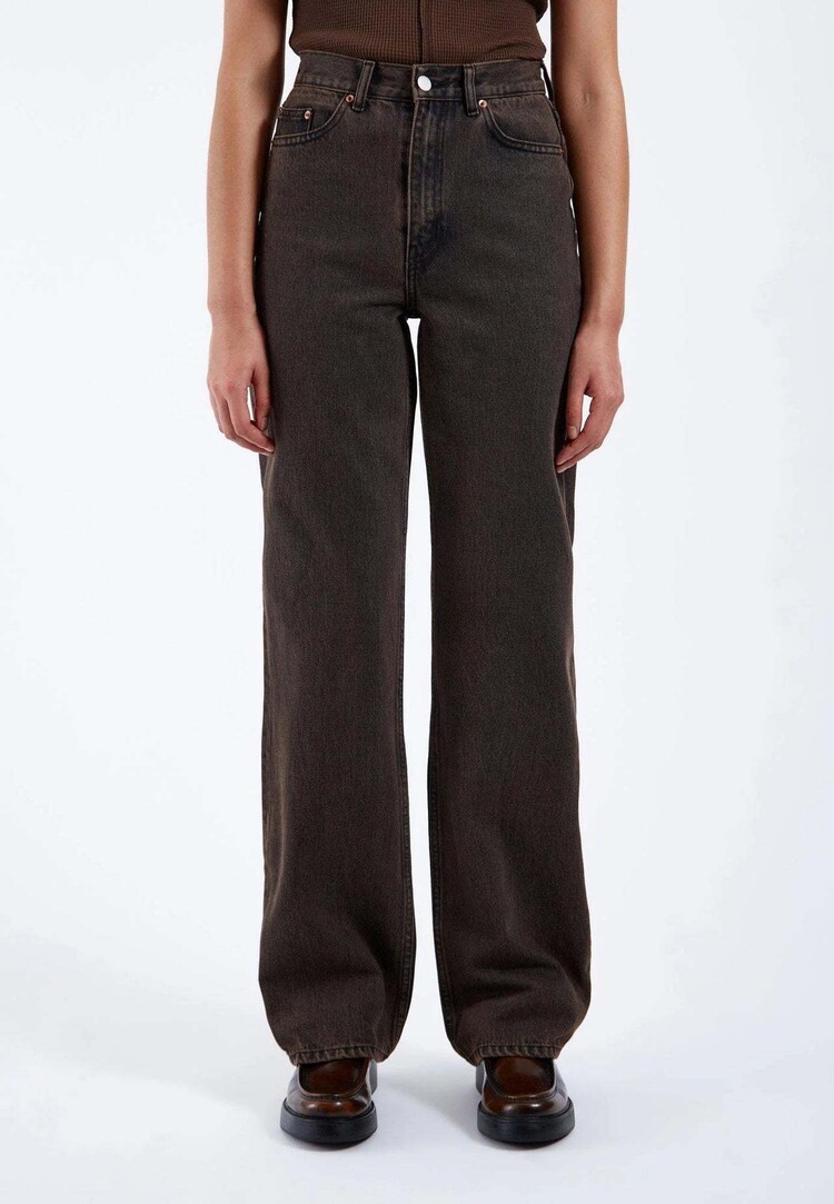 Dr Denim Dr. Denim Echo Denim (Womens) | Tar Jet Brown