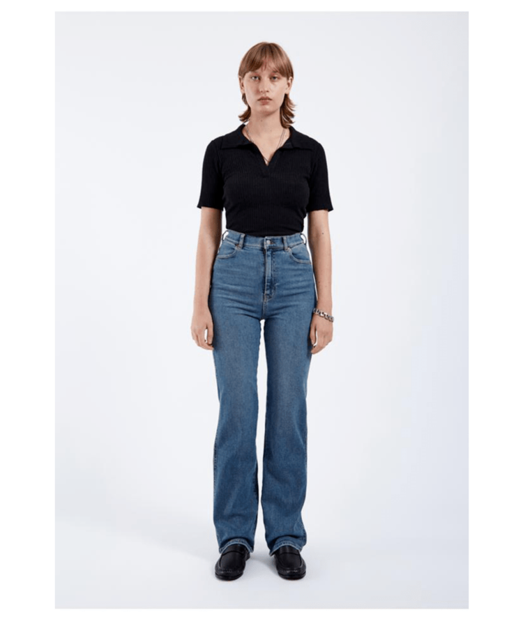Dr Denim Dr. Denim Moxy Straight Denim (Womens) | Cape Mid Used Vintage