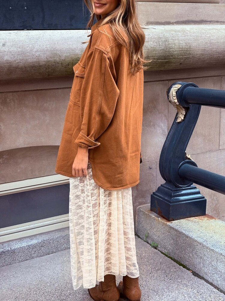 Brunette Brunette Shania Denim Jacket | Chesnut