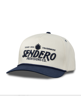 Sendero Sendero Logo Hat (Unisex) | Cream/Navy