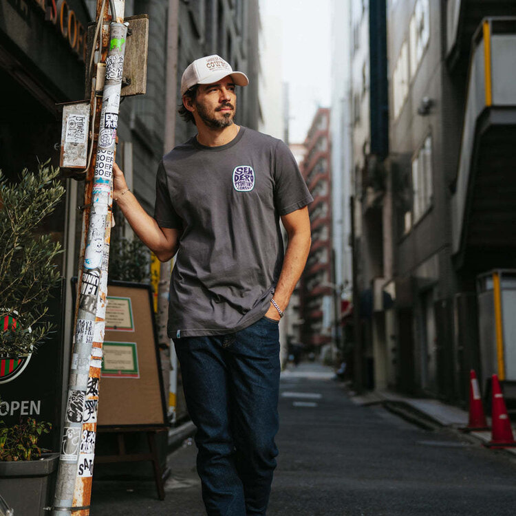 Sendero Sendero Sendero Retro T-Shirt (Mens) | Vintage Black