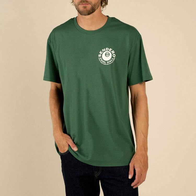 Sendero Sendero Eightball Vintage Tee (Mens) | Hunter Green