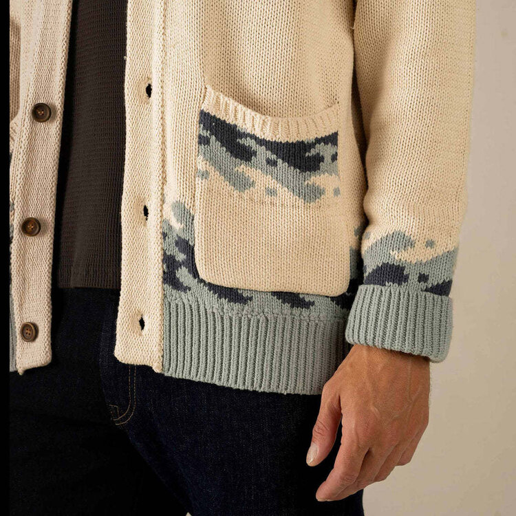 Sendero Sendero Nuevo Laredo Cardigan (Mens) | Big Wave