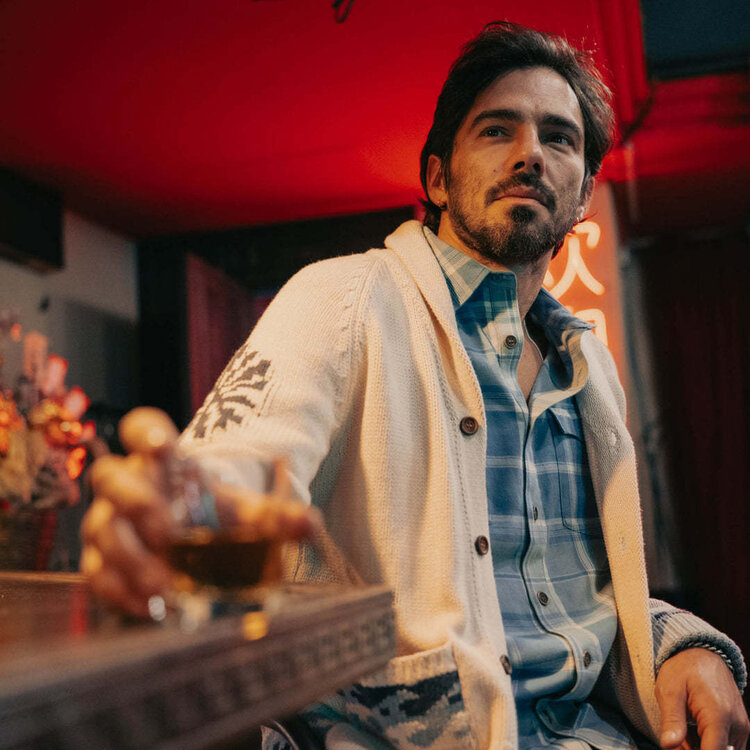 Sendero Sendero Nuevo Laredo Cardigan (Mens) | Big Wave