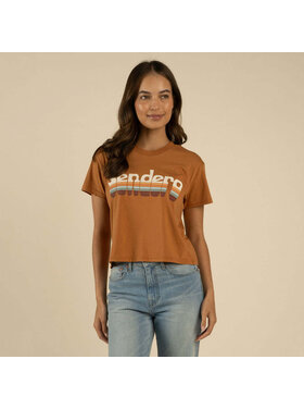 Sendero Sendero Retro Logo Crop Tee (Womens) | Meerkat