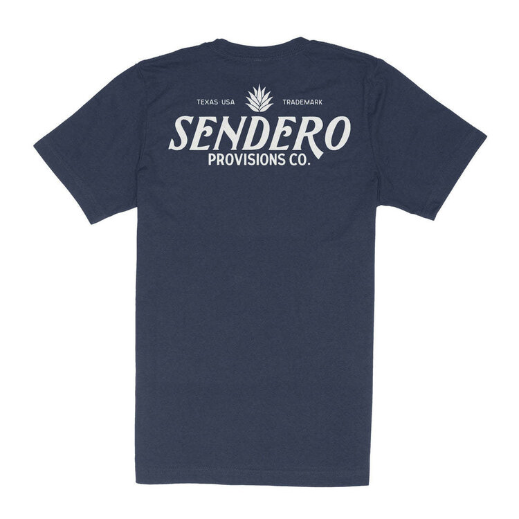 Sendero Sendero Agave Logo T-Shirt (Mens) | Navy