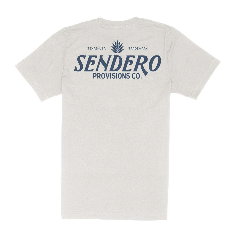 Sendero Sendero Agave Logo T-Shirt (Mens) | Vintage White