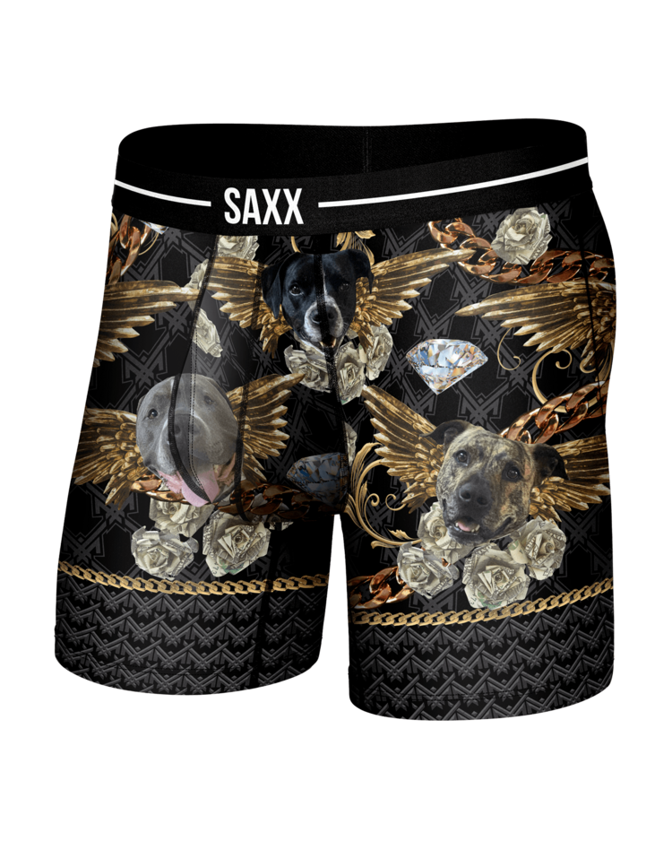 SAXX Saxx Volt Breathable Mesh Boxer Brief | Dogs Of Maxx-Black