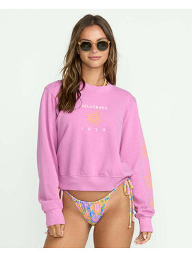 Billabong Billabong From Paradise Crew Flc (Womens) | Rose