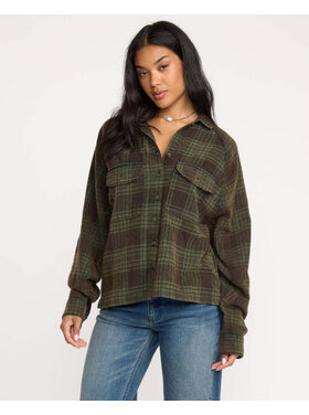 Billabong Billabong Coastal Breeze Ls Wvn (Womens) | Black