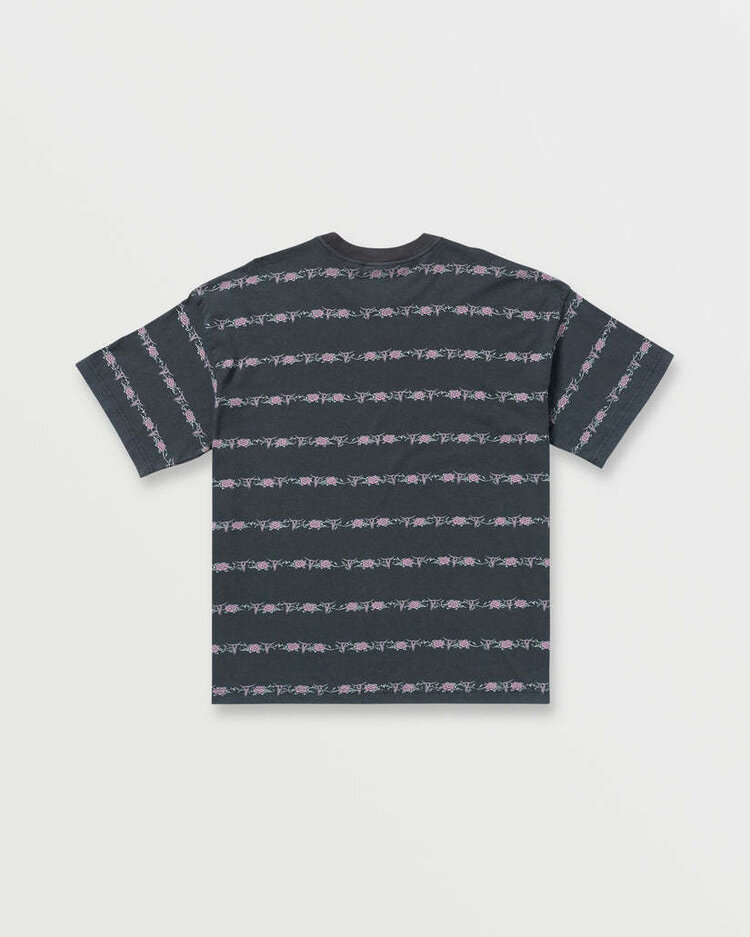 Billabong Billabong Raging Bull Stripe Ss (Mens) | Washed Black