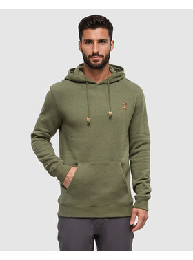 Tentree Tentree Sasquatch Hoodie (Mens) | Deep Olive Htr/Football