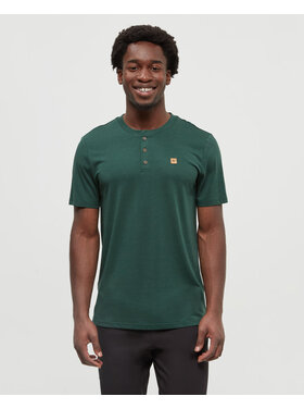 Tentree Tentree Baker Henley (Mens) | Forest Pine