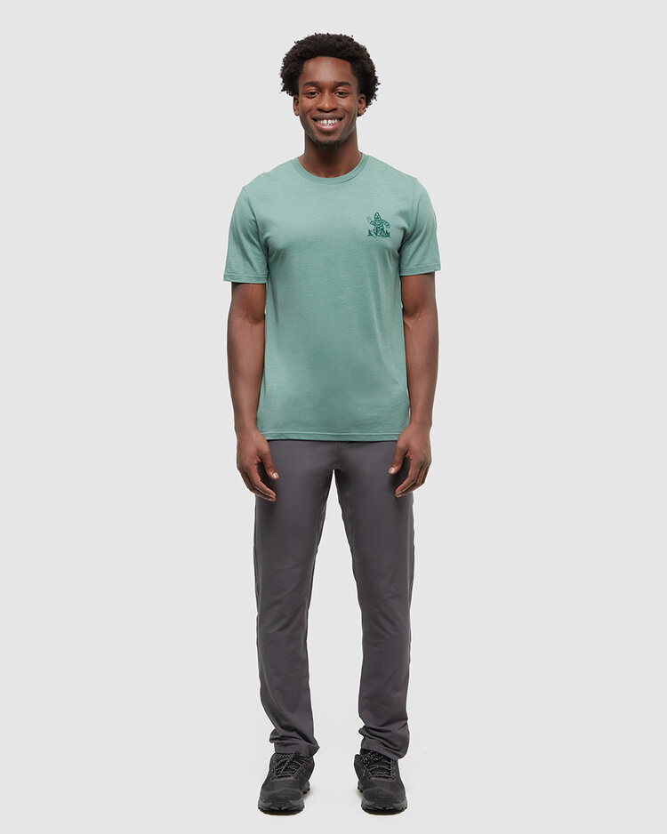 Tentree Tentree Have You Seen Hit-Shirt (Mens) | Jade Htr/Forest Pine