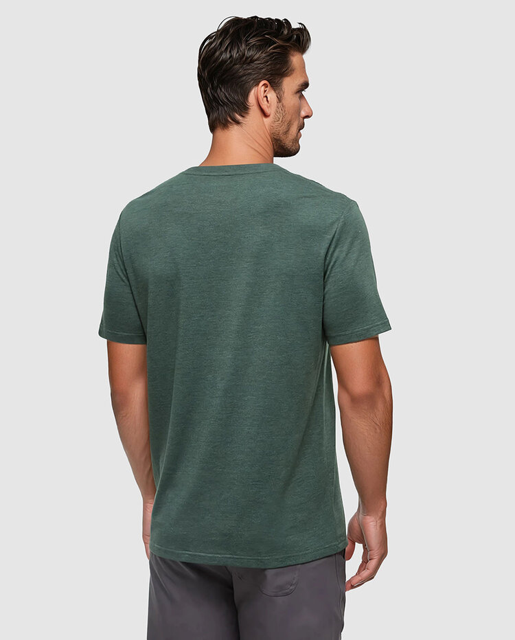 Tentree Tentree Baker Tee (Mens) | Forest Pine Htr