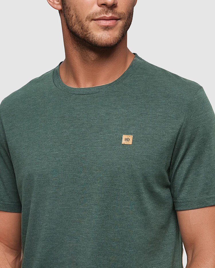 Tentree Tentree Baker Tee (Mens) | Forest Pine Htr