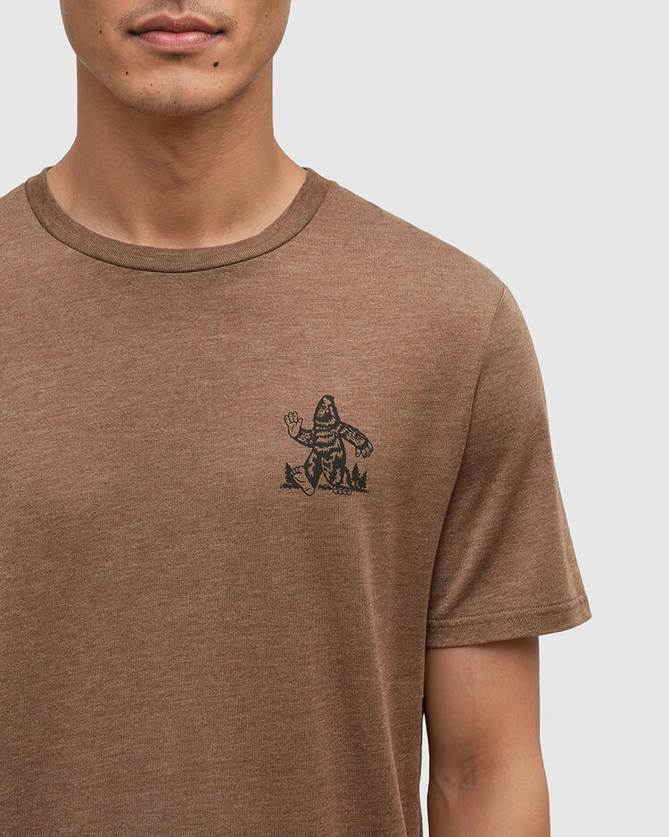 Tentree Tentree Have You Seen Hit-Shirt (Mens) | Clove Htr/Black