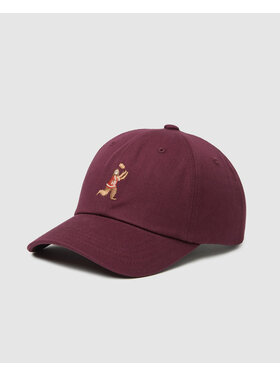 Tentree Tentree Sasquatch Peak Hat (Unisex) | Deep Burgundy/Football