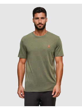 Tentree Tentree Sasquatch Tee (Mens) | Deep Olive Htr/Football