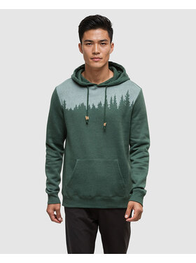 Tentree Tentree Juniper Hoodie (Mens) | Forest Pine Htr/White