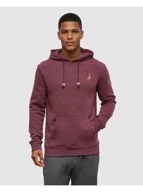 Tentree Tentree Sasquatch Hoodie (Mens) | Deep Burgundy Htr/Football