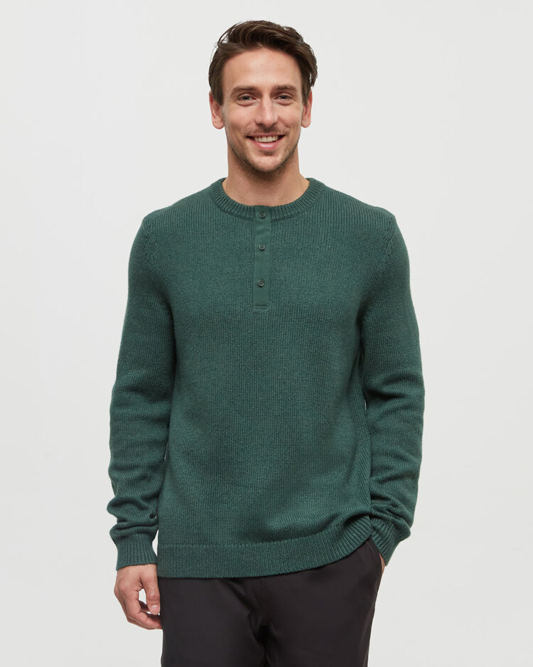 Tentree Tentree Dalton Sweater (Mens) | Forest Pine Htr
