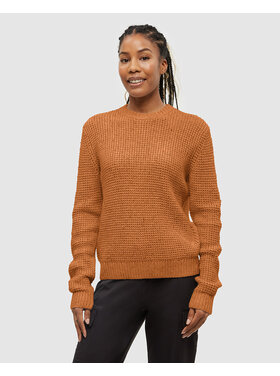 Tentree Tentree Morrell Sweater (Womens) | Burnt Caramel Nep