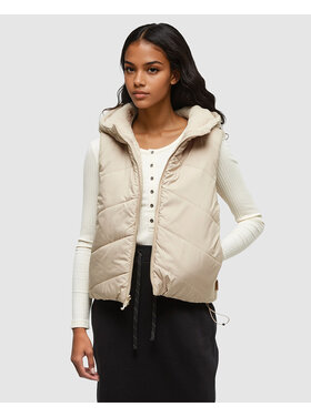 Tentree Tentree Collins Vest (Womens) | Warm Oak/Birchwood