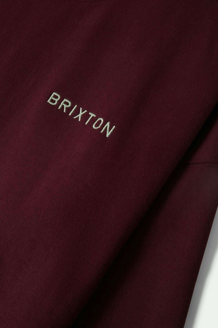 Brixton Brixton Embroidered Heavy Weight Crew (Mens) | Port